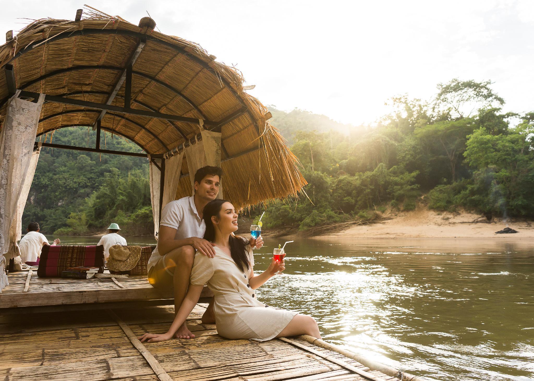 Hintok River Camp Ban Huai Maenam Noi Exteriör bild