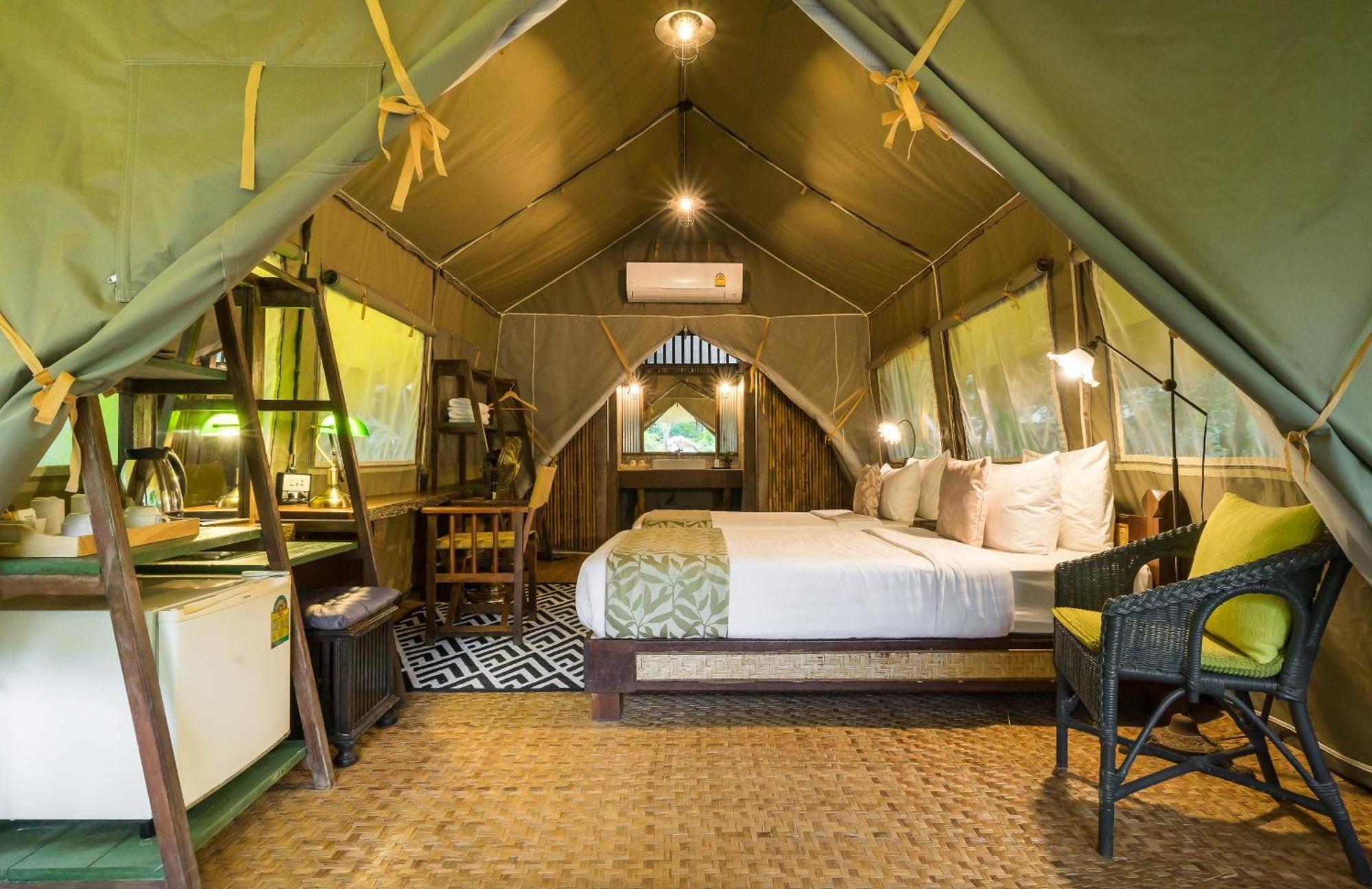 Hintok River Camp Ban Huai Maenam Noi Exteriör bild