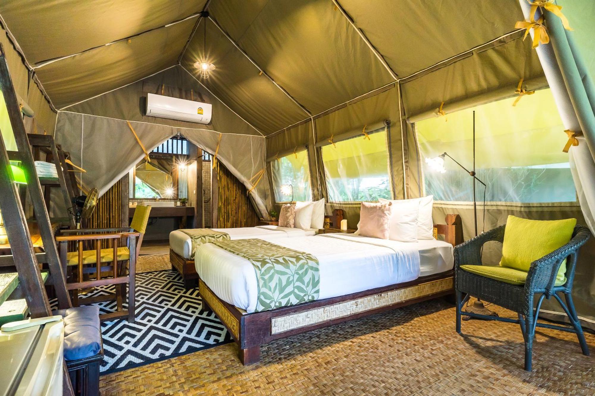 Hintok River Camp Ban Huai Maenam Noi Exteriör bild