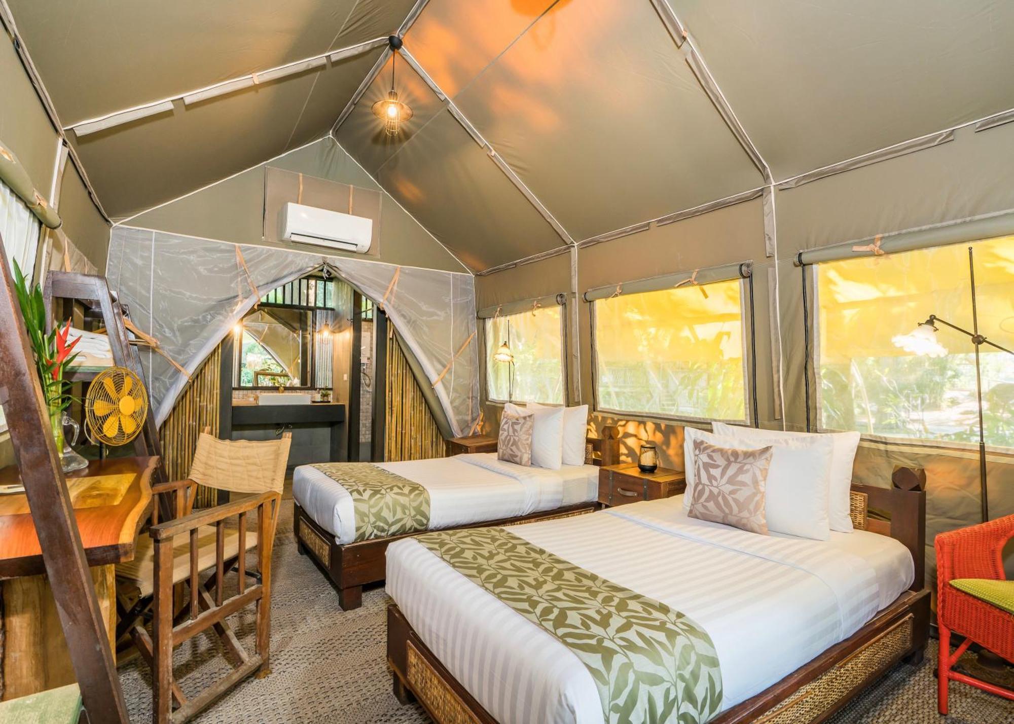 Hintok River Camp Ban Huai Maenam Noi Exteriör bild