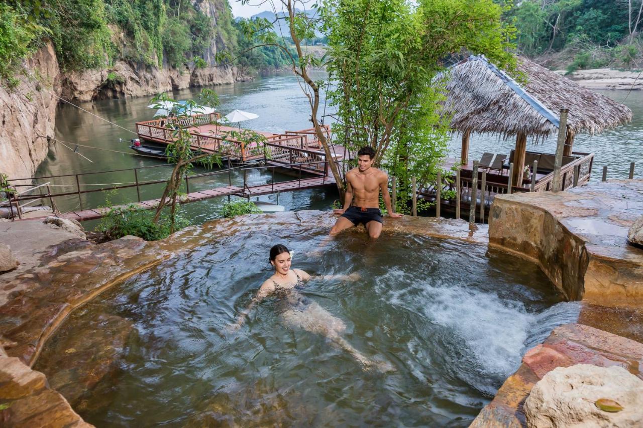 Hintok River Camp Ban Huai Maenam Noi Exteriör bild